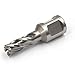 Annular Cutter JESTUOUS 3/4 Inch Weldon Shank 7/16 Cutting Diameter 1 Cutting Depth with Two-Flat HSS Kit for Magnetic Drill Press,1 Piece