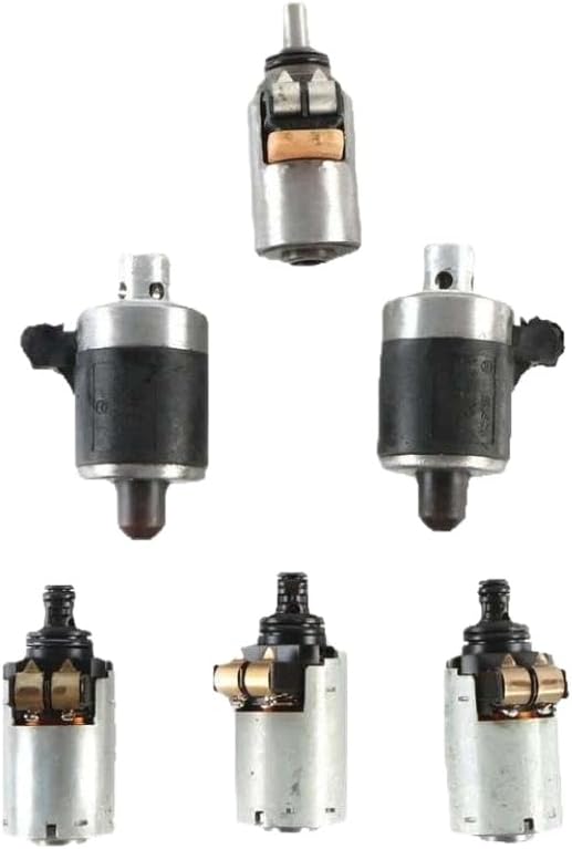 6PCS 722.6 Solenoids Replacement Compatible With 5-Speed Automatic Transmission 1994-2007