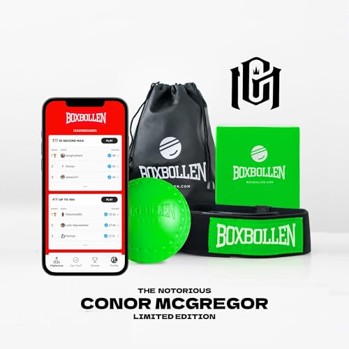 image for Boxbollen&reg; Boxing Reflex Ball - The Notorious Conor Mcgregor Limit