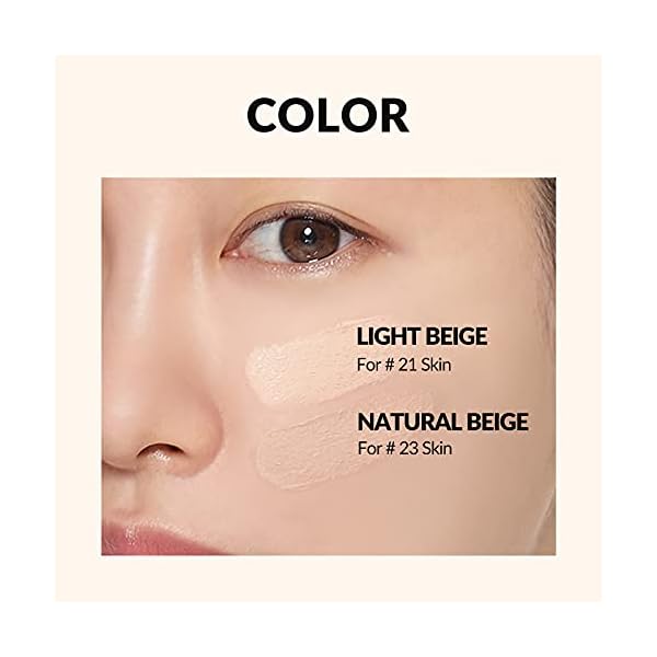 LUNA Long-Lasting Fixing-Fit Tip Concealer (#01 Vanilla) Korean Makeup, Buildable Coverage & Semi-Matte Finish, Under Eye & Dark Circles with High Adherence, 0.26 Oz