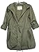 Vedem Women's Hooded Drawstring Military Jacket Parka Coat Army Green (M)