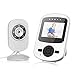 Produktbild QLPP Video Baby Monitor mit Kamera Digital Cam mit Infrarot-Nachtsicht 2,4-Zoll-LCD-Funkübertragung Zwei-Wege-Sprechtemperatursensor VOX Auto Wake-up 4 in 1