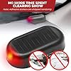 4 PCS Anti-Freeze Electromagnetic Car Snow Removal Device| 2-in-1 Car Defroster and Dummy Anti-Theft Alarm with Flashing LED| USB Rechargeable |Complete Winter Safety & Security Set for All Vehicles #1
