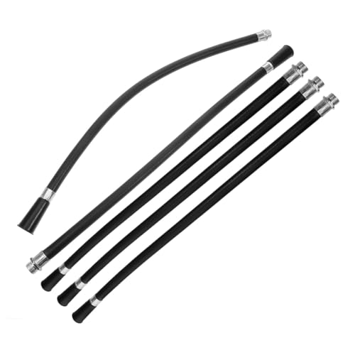 DEARMAMY Tubo Flessibile Per Estintore Tubo Di Polvere Antincendio Resistente Alte Temperature Accessorio Estintore Portatile Per Casa Ufficio Veicoli Confezione 5 Pezzi