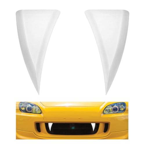 VCYOPN 2 PCS Halloween Decoration Car Teeth, 3D Vampire Fangs Teeth Funny Bumper Decor, Spooky Front Grille Halloween Ornament for DIY Your Vehicle, Universal Car Accessories (White)