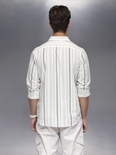 WROGN Men's Slim Fit Cotton Shirt - Image 4