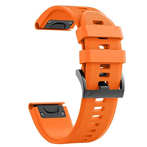 Correa Quickfit de 22mm para Garmin Fenix 7 y 6 Pro en silicona flexible