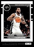 Basketball Trading Card 2024-25 Panini Hoops #218 Julian Champagnie NM Near Mint Spurs