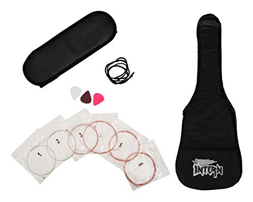Intern INT-38C-SB-G 38 Inch Cutaway Acoustic Guitar Kit Sunburst - Image 6