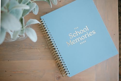 MaVie Memory Books, School Memory Book (Blue)