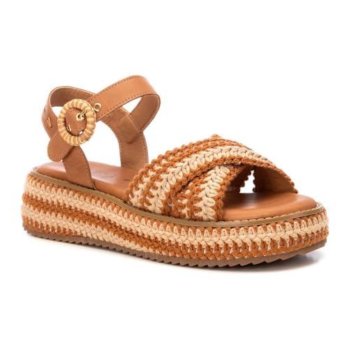 Sandales compensées Carmela 16235601 en cuir de qualité supérieure taille 37