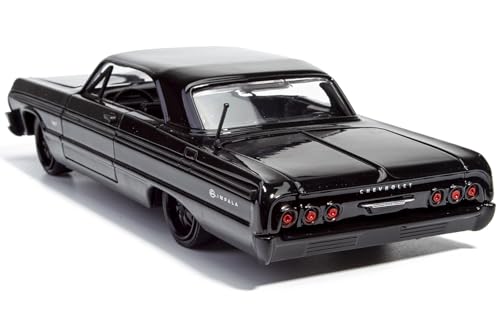 Modelo 1964 Impala Black 1:24 Diecast Motormax miniatura 6