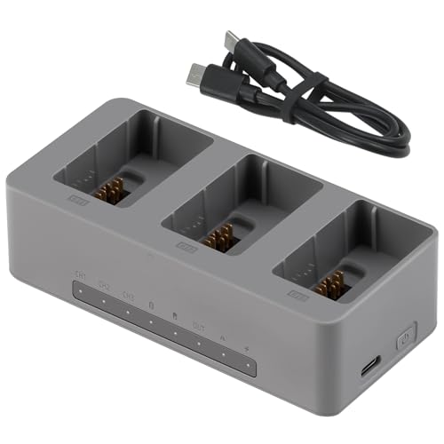 Station de charge rapide DJI Avata JOYSOG triple entrée 100W intelligente pour drone