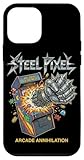 Installazione facile Divertente Arcade Cabinet Explosion 8-Bit Pixel Art Custodia per iPhone 12 mini