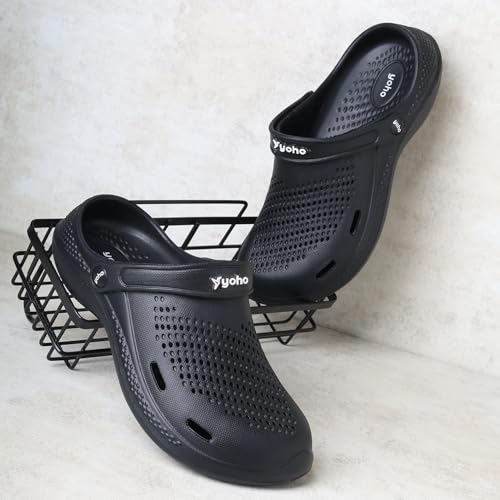 Image of YOHO Classic Clogs for Men | Cushioned Footwear | Lightweight | Waterproof l Stylish