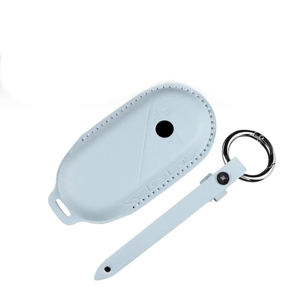 Mauxpiao A Fit For 2024-2025 Mini J01 J05 U25 F65 F66 F67 Leather Key Cover, Luminium Protective Case For Remote Key Fob, Car Key Converter Rewr/A
