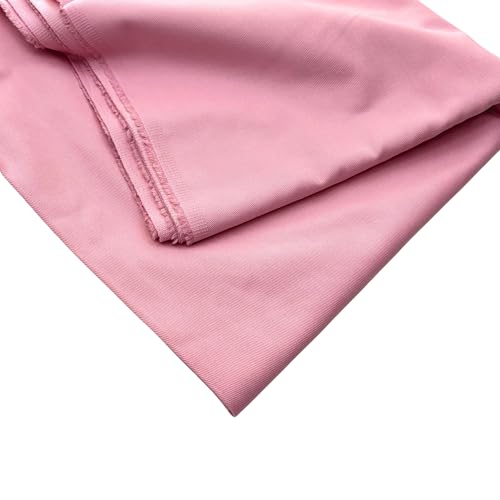 TEXTILORD® Pink Jean Material Softened Pre-Washed Denim Fabric, 100% Cotton,Jean Fabric by The Yard (58-inch Wide)