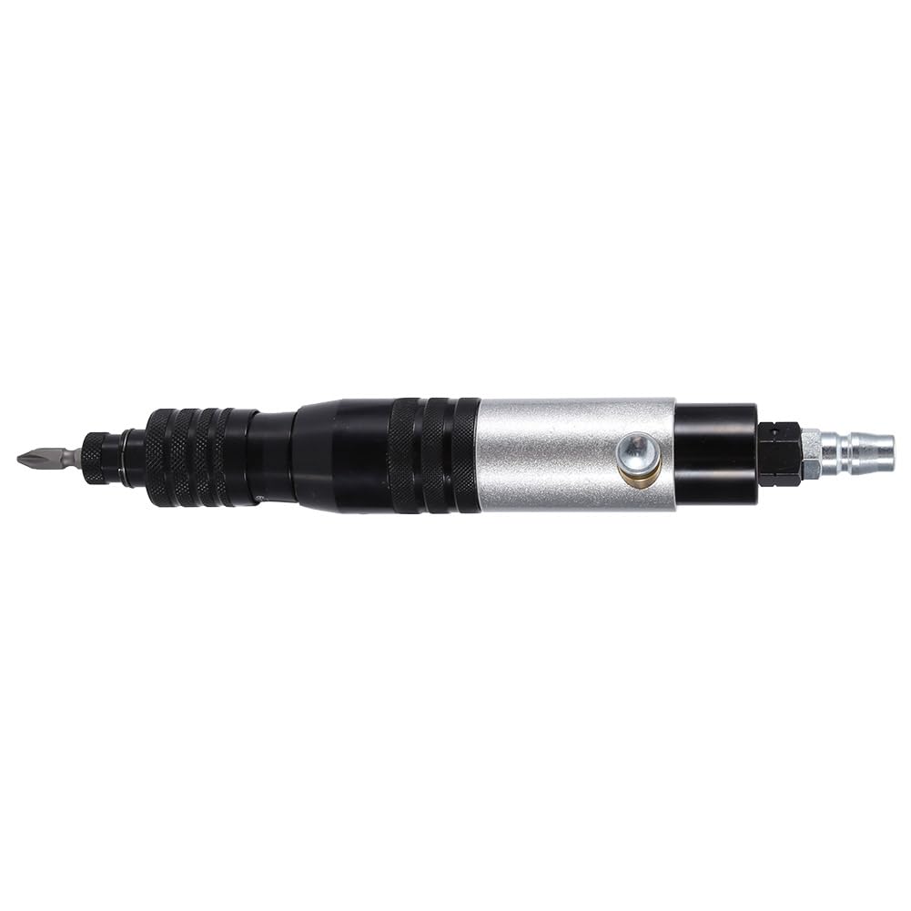 Tournevis Pneumatique Entièrement Automatique Visseuse Pneumatique 1/4" Outil de Vissage Pneumatique CW/CCW 1200 tr/min Industriel (2-4N.M)
