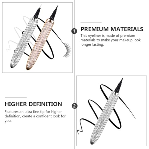 Delineador de Ojos Autoadhesivo Impermeable 2 piezas miniatura 5