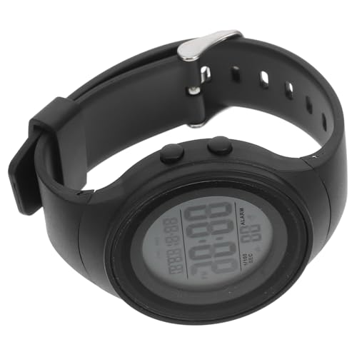 LALADEFIEE Reloj Electrónico Resistente al Agua con Función Alarma y Diseño Sencillo para Hombre para Actividades al Aire y Uso Diario