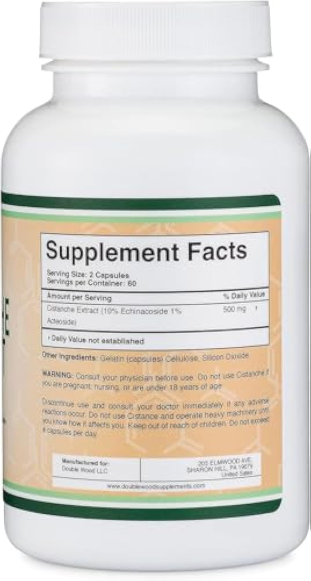 Cistanche Tubulosa Extract 500mg, Testosterone Support