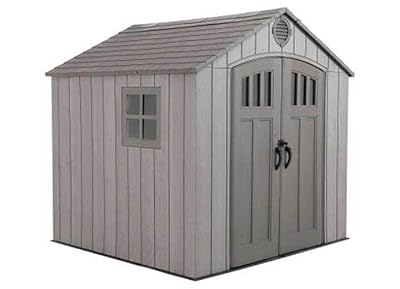 Lifetime LFT60370 8 x 7.5 ft. Outdoor Storage Shed