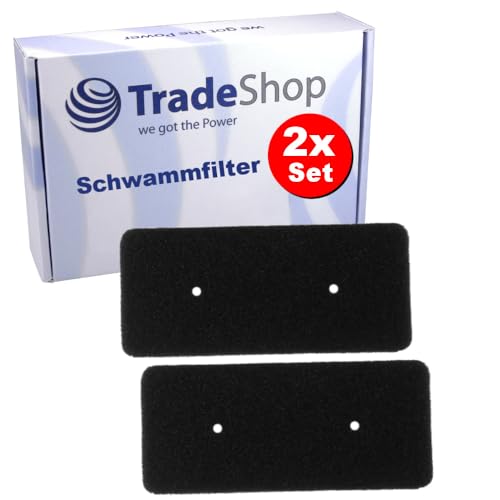 Trade-Shop - 2 filtri in spugna compatibili con Samsung DV81F5E5HGW DV81H8100HW DV90F5E6HGW DV91F5E6HGW DV91H8000HW DV8080M5013QW DV80M50101W DV80M50133X