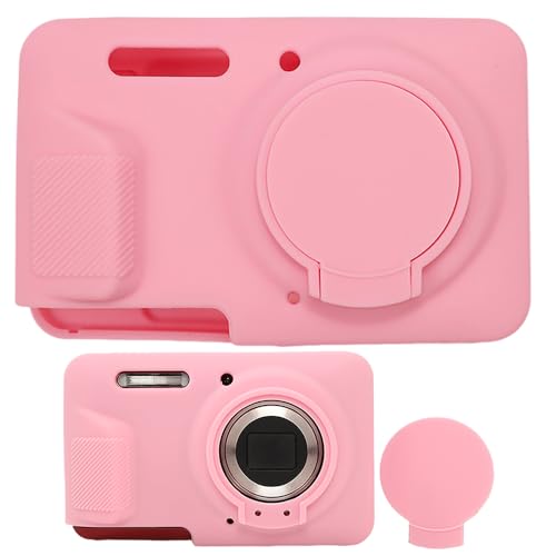 Funda de Silicona Rosa para Cámara Kodak FZ55 miniatura 1