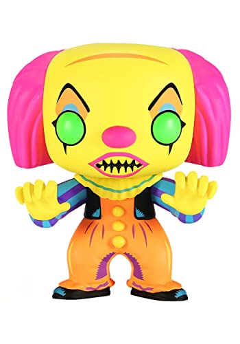 Funko POP! Movie: IT - Pennywise - Negrolight - IT 1990 - Figuras Miniaturas Coleccionables Para Exhibición - Idea De Regalo - Mercancía Oficial - Juguetes Para Niños Y Adultos - Fans De Movies
