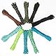 Cozary 10 Farben 19ft/6m Paracord 4mm, Paracord Set 7 Kern Strängen Nylonseil, Hält bis zu 250kg, Ideal für Outdoor Survival Camping Basteln Armband Hunde-Leine, Gesamtlänge 196ft