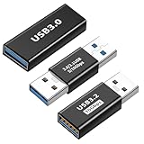 Adaptateur USB 3.0 Type-A femelle vers femelle : Ce coupleur permet d'étendre la portée de votre câble USB 3.0 existant en connectant deux câbles.