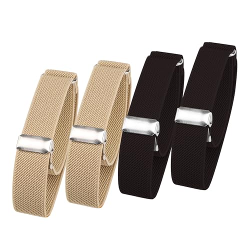 GEBAUM 4 sujetadores para mangas, soporte ajustable para