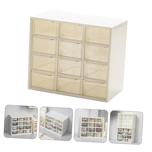 HOMOBABE 防塵仕様デスク引き出し収納ボックス 卓上文具 ジュエリー整理用 多機能オーガナイザー シンプル設計 省スペースで家用やオフィス