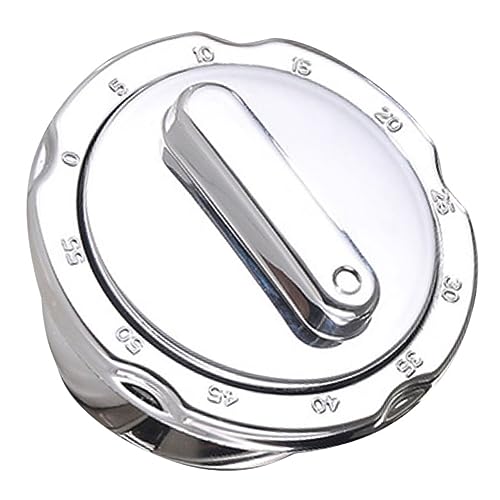 Cabilock Timer Da Cucina Con Manico Per Coperchio Pentola Per Cucina Conto Alla Rovescia Meccanico Timer in Acciaio Inossidabile Per La Casa