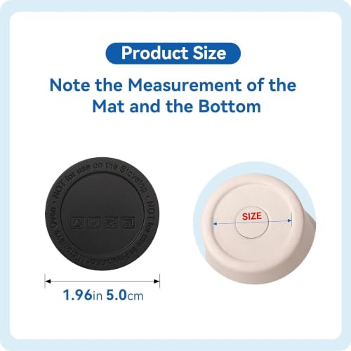 Image of Silicone Bottom Protector for Mugs with a Bottom Diameter of 1.96 inch 50 mm