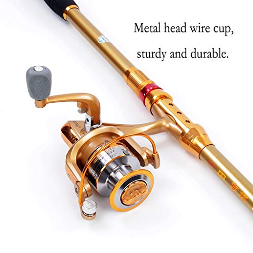 WENMENG2021 Teleskop-Angelruten Werfen Sea Rod Rod Seerod Angelrute Set Kombination vollen Satz von Super Hard Long Shot… – Bild 4