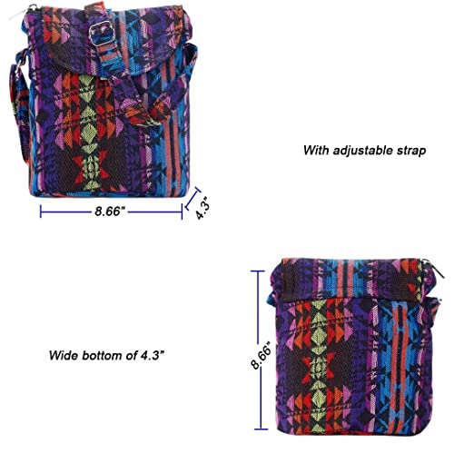 Image of Satchel Saddle Pocket Swing pack Bag Collection Messenger Shoulder Bag Travel Purse Wallet