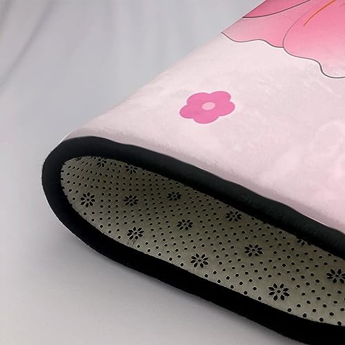 Tapis de sol flanelle absorbant l'eau velours fin doux durable HYTTER