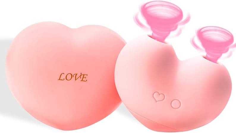 Amazon Toycod キスハート クリ リス 吸引 ローター ハート形吸引ローター ペロローター 10種類のクンニモード 10種類の吸引モード 大人のおもちゃ 人気ランキング 女性 初心者 静音防水 マグネット充電 アダルトグッズ ピンク Toycod 複数ポインター