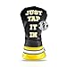 Wolph Happy Gilmore Golf Club Covers - Funny 'Just Tap It in' Driver Headcover - Premium Leather - Personalized Golf Club Covers - Golf Accessories for Men and Women, Fits Any Size.