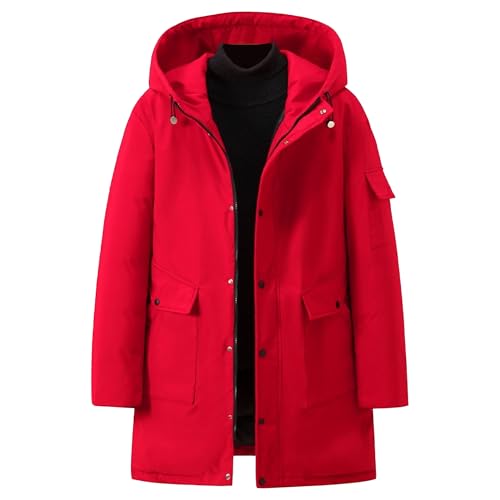 Chaqueta de snowboard para hombre con capucha abrigo impermeable de invierno para montaña