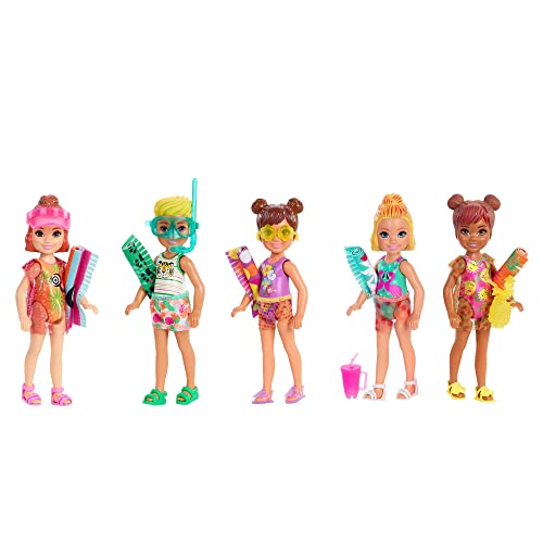 Muñeca Barbie Chelsea Color Reveal con 6 sorpresas miniatura 3