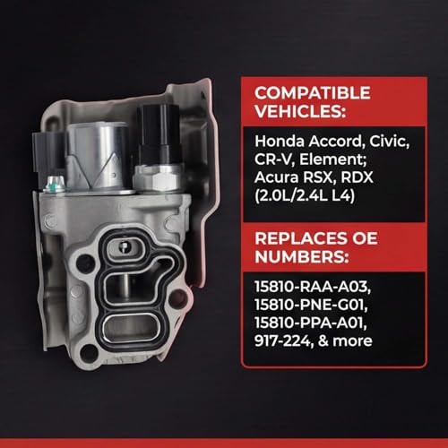 Solénoïde VTEC 15810-RAA-A03 corrige voyant moteur Honda Civic - 3