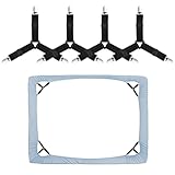 Bed Sheet Holder Straps, 4pcs Bed Sheet Clips