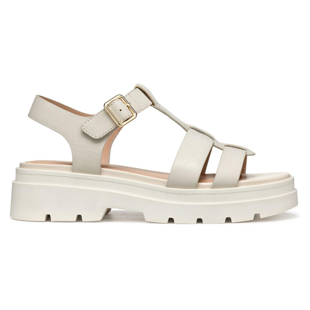 Geox D Adacter S B Sandalo piattoDonna