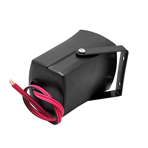 Ajcoflt Buzina de sirene de alarme 12V / 24V Buzzer Speaker Buzina de aviso de reversão durável Buzi