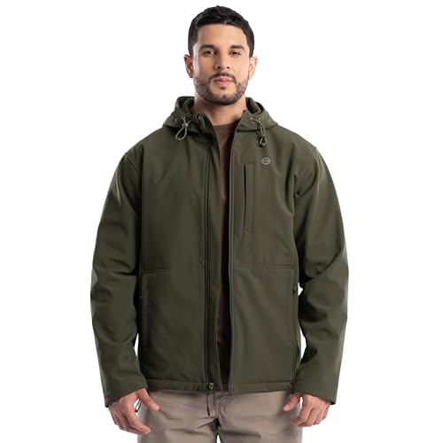 ATG Mens Soft Shell Hooded Jacket