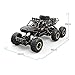 QIYHBVR RC Cars, RC Truck 1:10 Remote Control Car for Boys, 2.4 GHz 4x4 Off Road Monster Truck, 2 Rechargeable Batteries for 60 Min Play Car Toy Gift for Adults Kids Girl