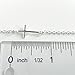 Austin Down to Earth - Sideways Cross Necklace for Women - Sideways Cross Necklace Sterling Silver - Horizontal Cross Necklace - Handmade - Gift for Graduation Baptism Confirmation (18 inches)