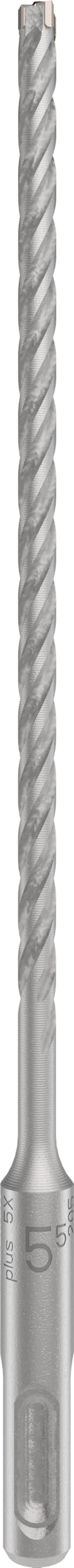 Bosch SDS plus-5X Hammer Drill Bit - 5.0mm x 150mm - Silver